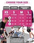 SKATEWIZ Kids' Knee and Elbow Pads Set