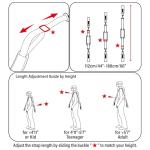 UrbanMover Ski Strap and Pole Carriers Pink Panda for Men Women Kids Adjustable Shoulder Sling with Padded Holder Downhill Skiing Gear Backcountry Ski Accessories