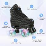 Jessie Women's High-Top Water Ripple Roller Skates