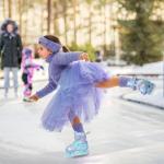 Nattork Adjustable Kids Ice Skates - 4 Size Adjustable Hockey Lace-Up Skates with Warm Plush Lining, Triple Safety Ankle Support, Stainless Steel Blades - Perfect for Boys and Girls Aged 3-12