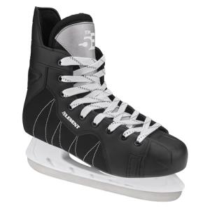 5th Element Stealth Ice Hockey Skates - Perfect for Recreational Ice Skating and Hockey - True-to-Size Fit and Moisture Resistant Liner Ice Skates for Men (Black/White, 8.0)
