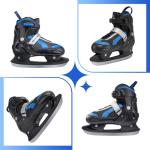 RollingBunny Adjustable Ice Skates for Kids: Ice Hockey Skates for Boy, Girl, Beginner, Youth, Junior, Suitable Outdoor and Skating