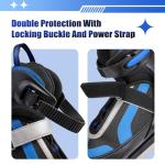 RollingBunny Adjustable Ice Skates for Kids: Ice Hockey Skates for Boy, Girl, Beginner, Youth, Junior, Suitable Outdoor and Skating