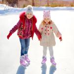 SMOOJOY Adjustable Ice Skates for Kids Boys Girls, Smooth Blades Iceskates, Breathable Fabric and Comfortable Lining Ice Skates, Hockey Skates Shoes for Ages 5-8, Outdoor and Indoor Rink