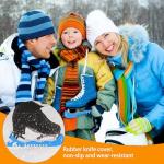 NANAOUS Youth Ice Skate Guards Blade Covers Skate Blade Protector, 1 Pair of Adjustable Skate Guards for Hockey or Figure Skating