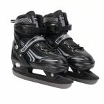 Ice Skates,Hockey Skates,Skates with Adjustable 4 Sizes for Boys Girls Youth Men Women and Beginners (Siver, L (4-7) Kid's/(6-8) Women's/(5-7) Men's)
