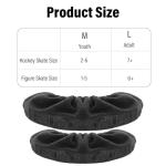 Hftjtsa Ice Skate Blade Covers Sports Blade Cover Skate Blade Protector for Hockey Skates Figure Guards and Ice Skates Ice Skating Accessories for Toddler Kids Youth Adult