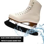 Hftjtsa Ice Skate Blade Covers Sports Blade Cover Skate Blade Protector for Hockey Skates Figure Guards and Ice Skates Ice Skating Accessories for Toddler Kids Youth Adult