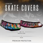 Franklin Sports NHL Hockey Skate Guards - Blade Covers for Ice Hockey Skates - Youth Soakers for Kids - Junior Size for JR1- JR5