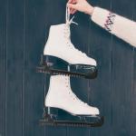 Ice Skate Guards, Ice Skate Covers Hockey Skate Guards Hockey Skate Guards Figure Skating, Adjustable Skate Guards Ice Hockey Skate Accessories for Kids Adults Ice Skating, Figure Skates, Hockey