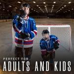 Franklin Sports NHL Hockey Skate Guards - Blade Covers for Ice Hockey Skates - Youth Soakers for Kids - Junior Size for JR1- JR5