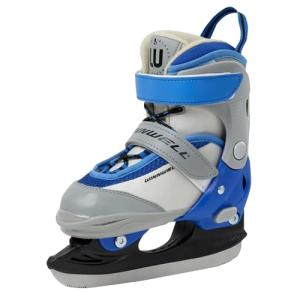 Winnwell Balance Blade Adjustable Skate - Ice Hockey Skates for Boys & Girls - Kids Ice Skates to Help Children Learn to Skate - Adjust Boot with 4 Sizes