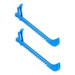 HMDZMR Ice Skate Guards Ice Skate Covers Adjustable Skate Guards Ice Hockey Skate Accessories for Kids Adults Ice Skating, Figure Skates, Hockey (Blue)