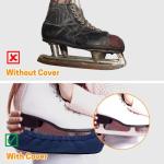 VISEMAN Ice Skate Blade Covers, Ice Skate Soakers, Protector for Blade of Hockey Skates, Figure Skates and Ice Skates - Children, Youth, Adult