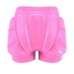 Kids Hip Butt Protection Pads Shorts, Youth Child 3D Tailbone Protective Padded Short Pants for Hockey Roller Skating Skateboarding Scooter Skiing Skating Snowboard (Pink, X-Small)
