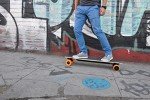 Blitzart 38" Hurricane Electric Longboard Skateboard