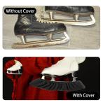 Molain Ice Skate Blade Covers, Sports Blade Cover Skate Blade Protector for Hockey Skates, Figure Skates, Ice Skates, Hockey Skate Blade Protector for Kids Youth Adult Men Women Boys Girls(S)