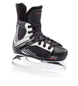 Rollerblade Bladerunner Hockey Ice Skates, Black, US Adjustable 4-7