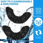 Vinsot 2 Pairs Ice Skate Guards Hockey Ice Skate Blade Covers Kids Absorbent Figure Soakers Hockey Accessories Oxford Fabric Skating Cover Blades for Kid Youth Adult Men Women Boy Girl (S)