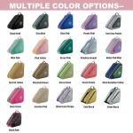 HEXIFUL Skate Bag to Carry Ice Skates, Inline Skates, Roller Skates and Quad Skates for Both Kids and Adults (Violet-Pink/Mint 020)