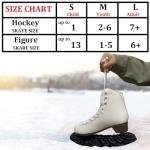 RadishGirls Ice Skate Blade Covers, Skate Guards for Hockey Skates, Figure Skates and Ice Skates, Skating Soakers Cover Blades for Kids Youth Adult Men Women Boys Girls