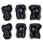 Black Rollerblade Skate Gear 3 Protectors, Large