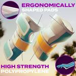 SkateWiz Lavender Blue Protective Gear Set