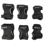 Black Rollerblade Skate Gear 3 Protectors, Large