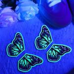 Glow-in-the-Dark Butterfly Wings for Roller Skates