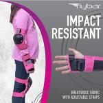 Flybar Pink Protective Gear Set for Skating