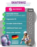 SKATEWIZ Adult Knee and Elbow Pads - Size L