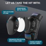 6-in-1 Knee and Elbow Protective Gear Set