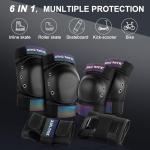 6-in-1 Knee and Elbow Protective Gear Set