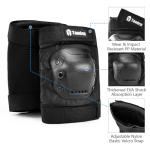 Tanden Adult Knee, Elbow & Wrist Skate Pads