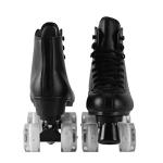 Ugboiu Classic Black Roller Skates for All