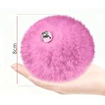 Bestookits Pink Roller Skate Pom Poms with Bells