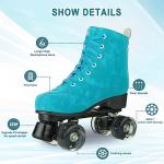 Silvertree High-Top Light-Up Roller Skates - Blue