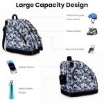 HMLIN Outdoor Roller Skate Bag with Adjustable Strap