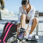 Gooyule Adjustable Roller Skate Bag for All