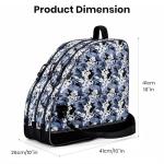 HMLIN Outdoor Roller Skate Bag with Adjustable Strap