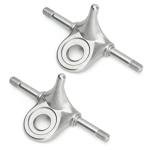 Cosmos Roller Skate Triangle Trucks - Aluminum Alloy