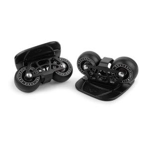 FreeSkates Portable Roller Drift Skates with PU Wheels