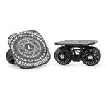 FreeSkates Portable Roller Drift Skates with PU Wheels