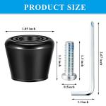 Roller Skate Toe Stopper Set with Wrench