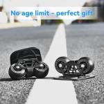 FreeSkates Portable Roller Drift Skates with PU Wheels