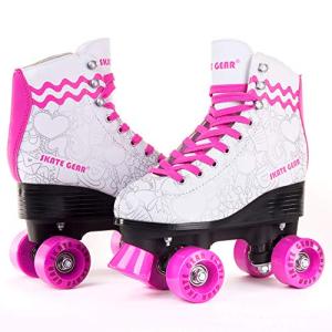 Cute Graphic Quad Roller Skates for All Ages