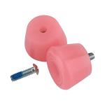 Cosmos Roller Skate Toe Stops with Screws - Pink