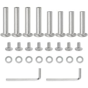 Qjaiune 8PCS Inline Skate Wheel Replacement Screws