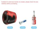 PATIKIL Roller Skate Toe Stops with Screwdriver