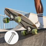 Qjaiune 8PCS Inline Skate Wheel Replacement Screws